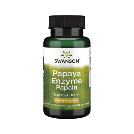 Swanson Papain Papaya Enzyme, 100mg - 90 Capsule